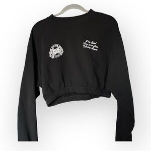 SHE DARC SPORT CROPPED SWEATER